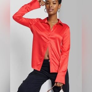 Wild Fable Satin Blouse